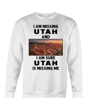 I Am Missing Utah Crewneck Sweatshirt tile