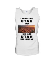 I Am Missing Utah Unisex Tank tile