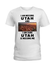 I Am Missing Utah Ladies T-Shirt tile