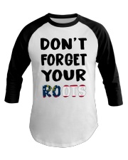 Georgia Flag Don't Forget Your Roots Baseball Tee tile