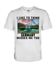 Germany Misses Me Too V-Neck T-Shirt tile