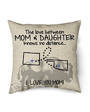 The Love Mom And Daughter Oklahoma Colorado Indoor Pillow tile