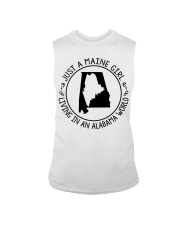 MAINE GIRL LIVING IN ALABAMA Sleeveless Tee tile
