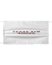 Texas Aggies face mask Cloth face mask front