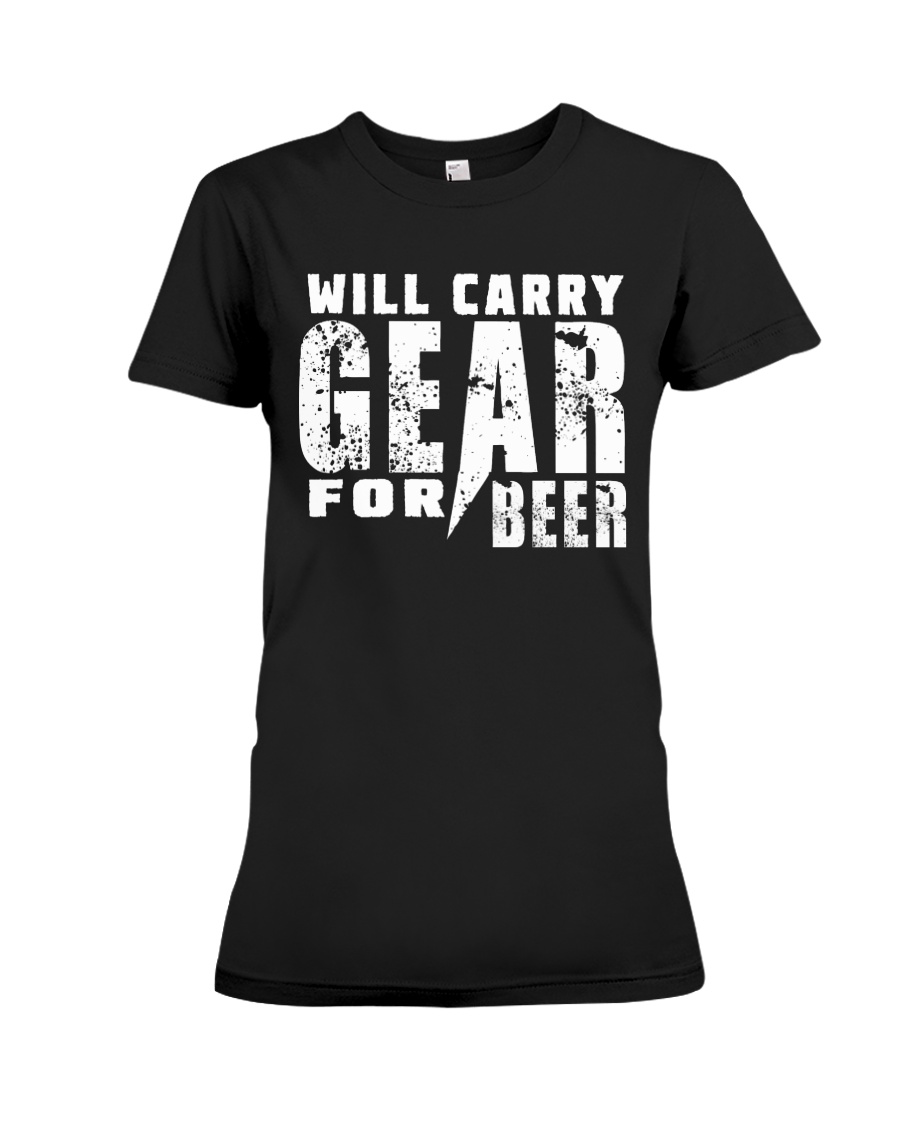 Gear for Beer Premium Fit Ladies Tee