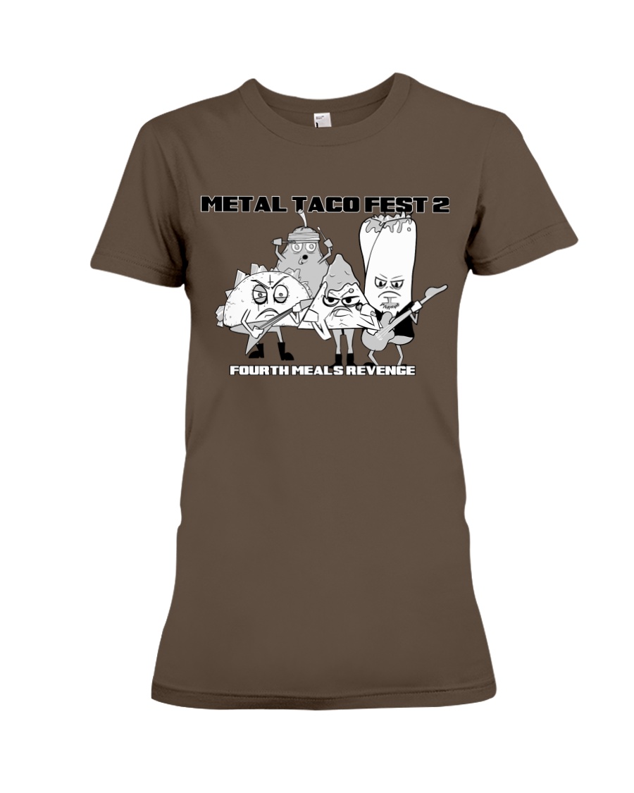 MTF2 - Fourth Meals Revenge Premium Fit Ladies Tee