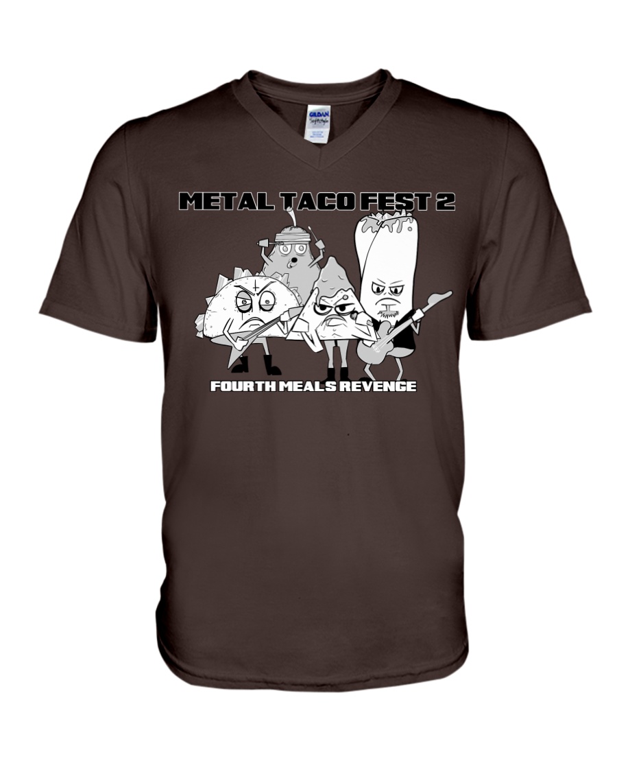 MTF2 - Fourth Meals Revenge V-Neck T-Shirt