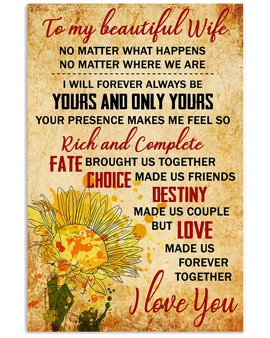MY WIFE - HWN877 24x36 Poster