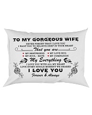 TO MY GORGEOUS WIFE Rectangular Pillowcase front