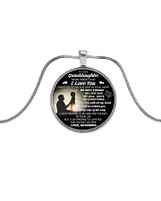 MY GRANDDAUGHTER Metallic Circle Necklace thumbnail