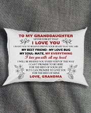 MY GRANDDAUGHTER Rectangular Pillowcase aos-pillow-rectangle-front-lifestyle-1