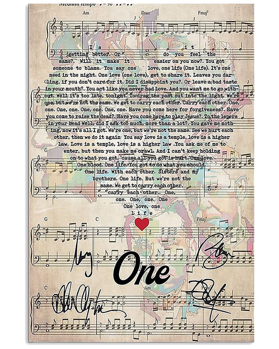 u one pt 11x17 Poster
