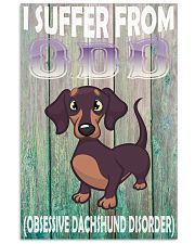 Dachshund 11x17 Poster front