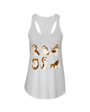 beagle Ladies Flowy Tank thumbnail