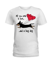 dachshund Ladies T-Shirt front