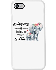 Elephant - Happiness Is Being A Mia Phone Case tile
