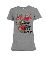 Reindeer - Be A Gamgam Premium Fit Ladies Tee tile