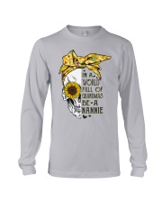 In A World Full Of Grandmas Be A Nannie - Skull Long Sleeve Tee tile