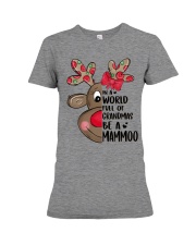 Reindeer - Be A Mammoo Premium Fit Ladies Tee tile