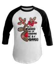 Reindeer - Be A Mammoo Baseball Tee tile