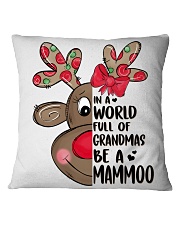 Reindeer - Be A Mammoo Square Pillowcase tile