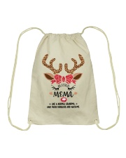 Blessed Mema - Awesome Drawstring Bag tile