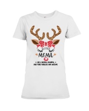 Blessed Mema - Awesome Premium Fit Ladies Tee tile