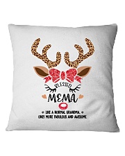 Blessed Mema - Awesome Square Pillowcase tile