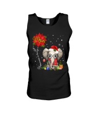 Happiness Is Being A Mom - Christmas Elep Unisex Tank tile