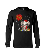 Happiness Is Being A Mom - Christmas Elep Long Sleeve Tee tile