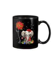 Happiness Is Being A Mom - Christmas Elep Mug tile