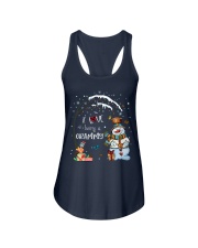 I Love Being A Grammy - Snowman Christmas Art Ladies Flowy Tank tile