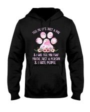 Tell Me It's Just A Dog Hooded Sweatshirt tile