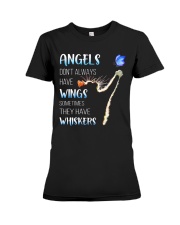 Angels Sometimes Have Wings Premium Fit Ladies Tee tile