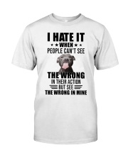 I hate it Premium Fit Mens Tee tile