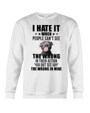 I hate it Crewneck Sweatshirt tile