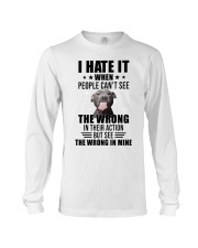 I hate it Long Sleeve Tee tile