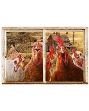 Chickens 36x24 Poster front