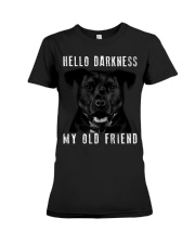 Hello Darkness My Old Friend Premium Fit Ladies Tee tile