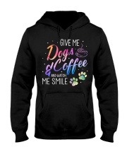 Dogs And Coffee Hooded Sweatshirt tile