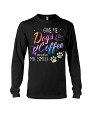 Dogs And Coffee Long Sleeve Tee tile
