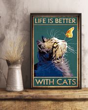 Life Is Better With Cats 11x17 Poster lifestyle-poster-3