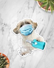 Shih Tzu Wash Hands Sticker - Single (Vertical) aos-sticker-single-vertical-lifestyle-front-06