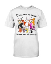 Cats Make Me Happy Premium Fit Mens Tee tile