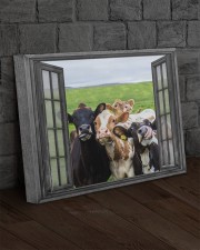 Cows 20x16 Gallery Wrapped Canvas Prints aos-canvas-pgw-20x16-lifestyle-front-11