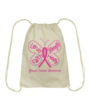 Breast Cancer Awareness Drawstring Bag tile