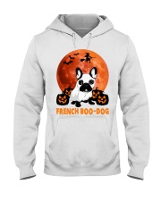 French boo - dog Hooded Sweatshirt front