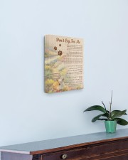 Custom Don't Cry For Me 11x14 Gallery Wrapped Canvas Prints aos-canvas-pgw-11x14-lifestyle-front-01