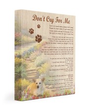 Custom Don't Cry For Me 11x14 Gallery Wrapped Canvas Prints front