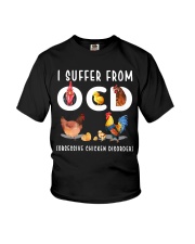 I Suffer From Obsessive Chicken Disorder Youth T-Shirt tile